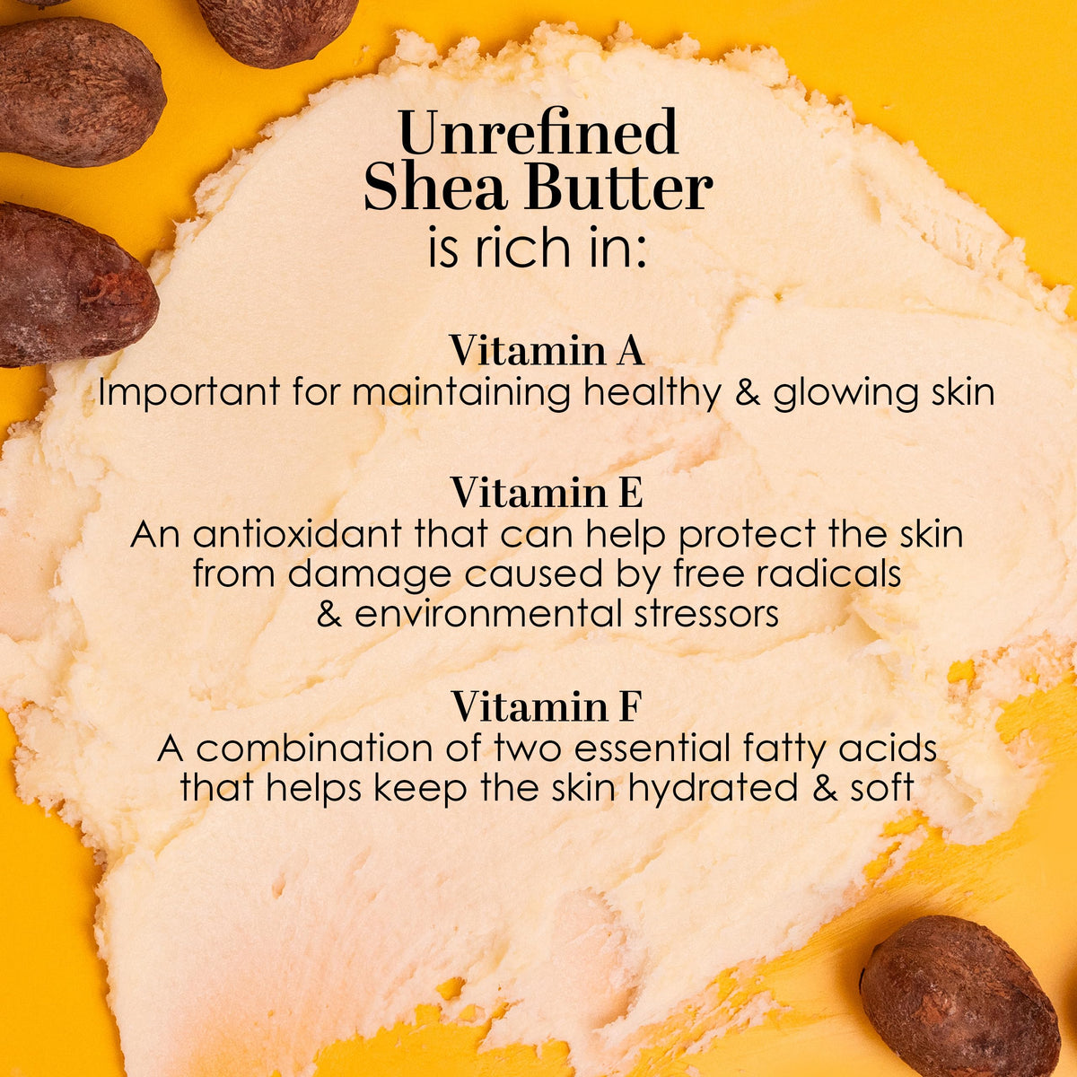 Better Shea Butter Raw Shea Butter jar with lid open