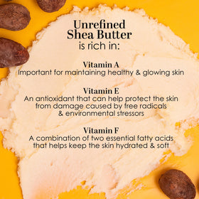 Better Shea Butter Raw Shea Butter jar with lid open