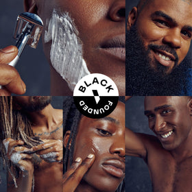 Bevel Face & Beard Wash in bathroom setting