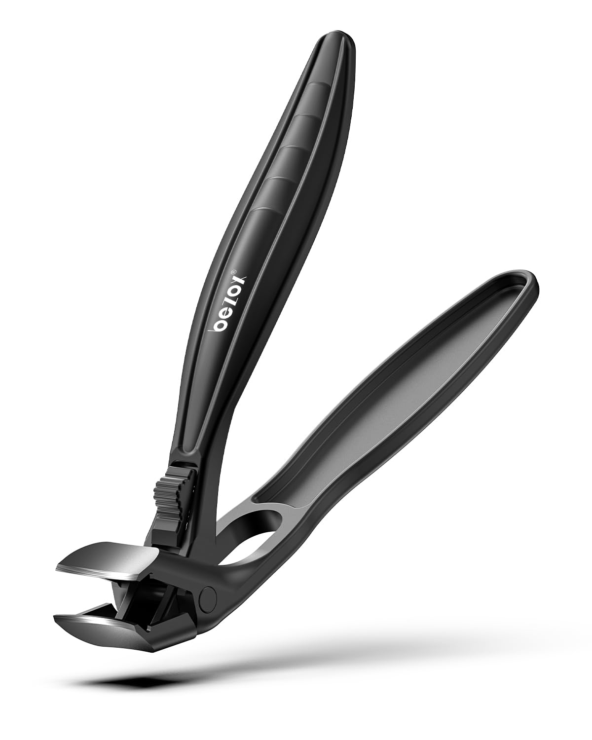 BEZOX Toe Nail Clippers front view with curved cutting jaw