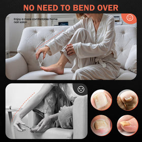 BEZOX Toenail Clippers curved head for thick nails