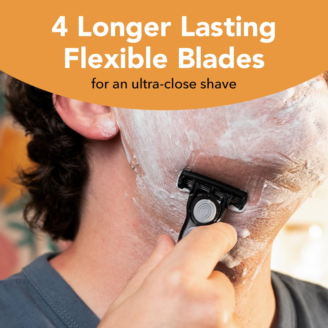 BIC Flex 4 Sensitive razor pivoting head