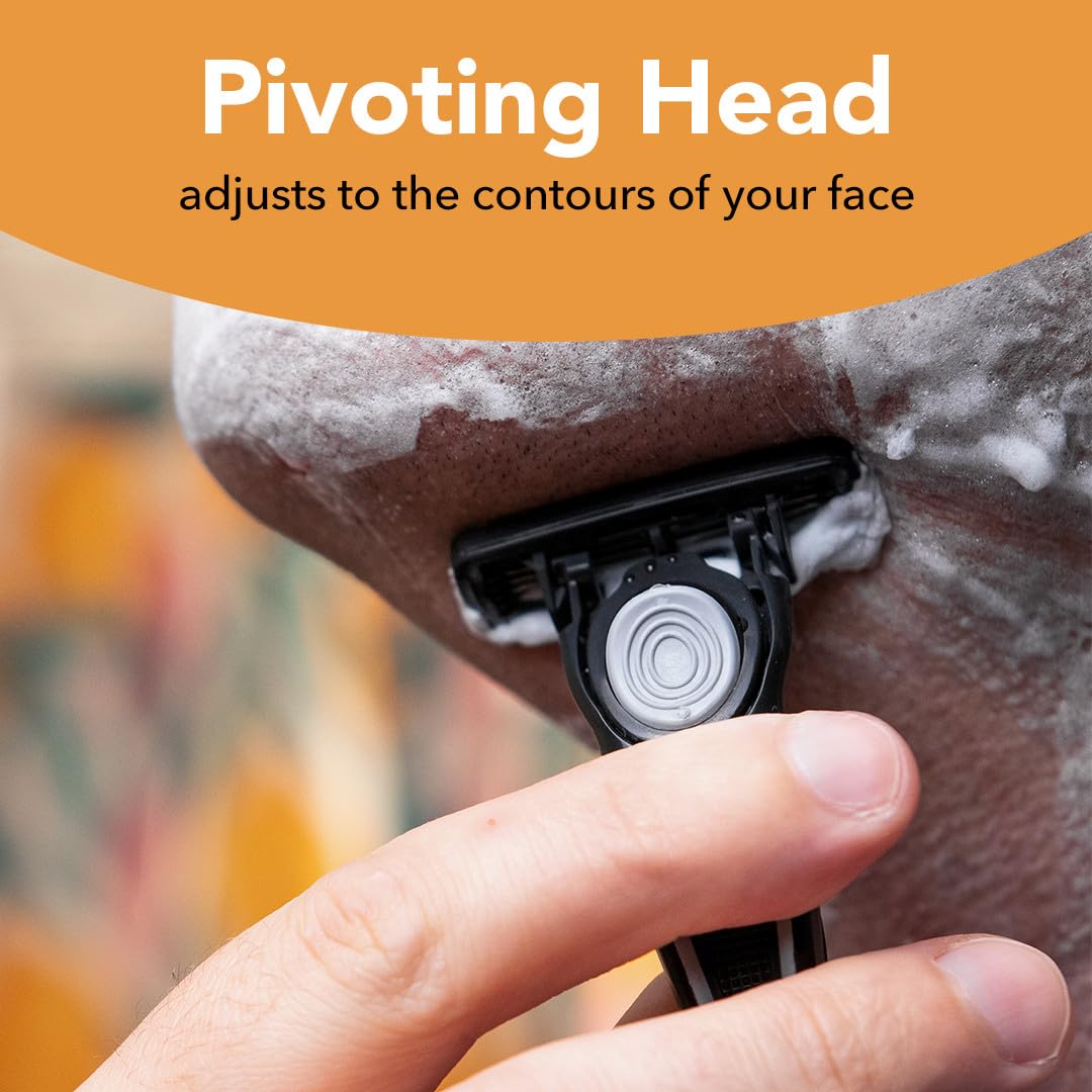 BIC Flex 4 Sensitive razor slim head design
