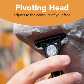 BIC Flex 4 Sensitive razor slim head design