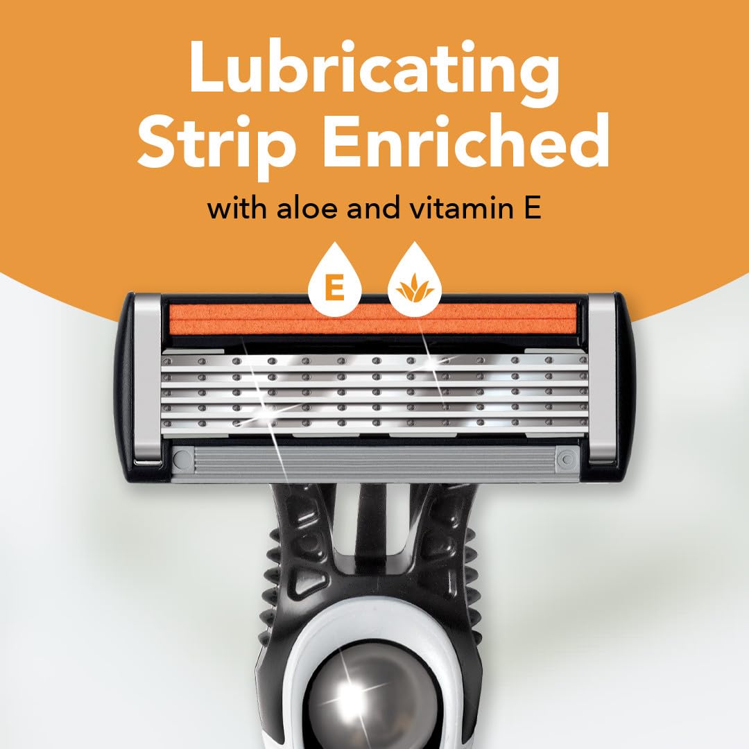 BIC Flex 5 Disposable Razor with lubricating strip