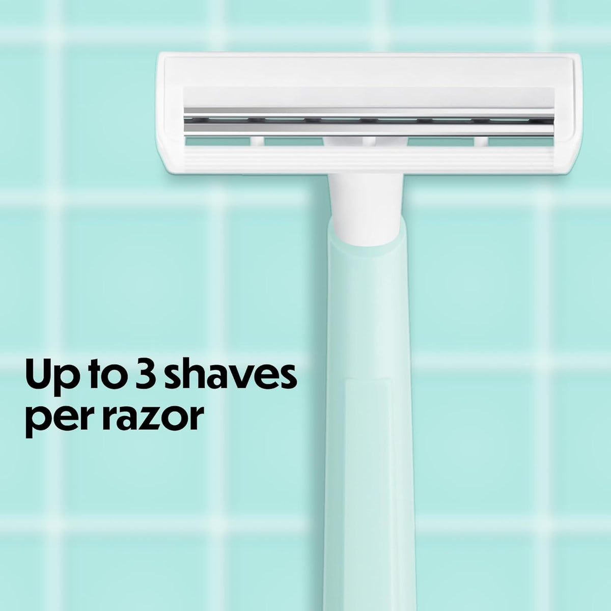 BIC Silky Touch Disposable Razors in a toiletry bag