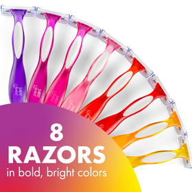BIC Soleil 3 Colors Disposable Razor with aloe vera lubricating strip