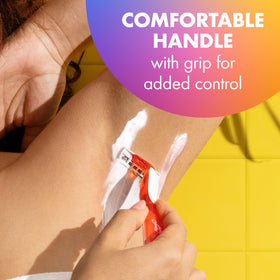 BIC Soleil 3 Colors Disposable Razors pack side view