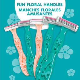 BIC Soleil 3 Simply Disposable Razors packaging