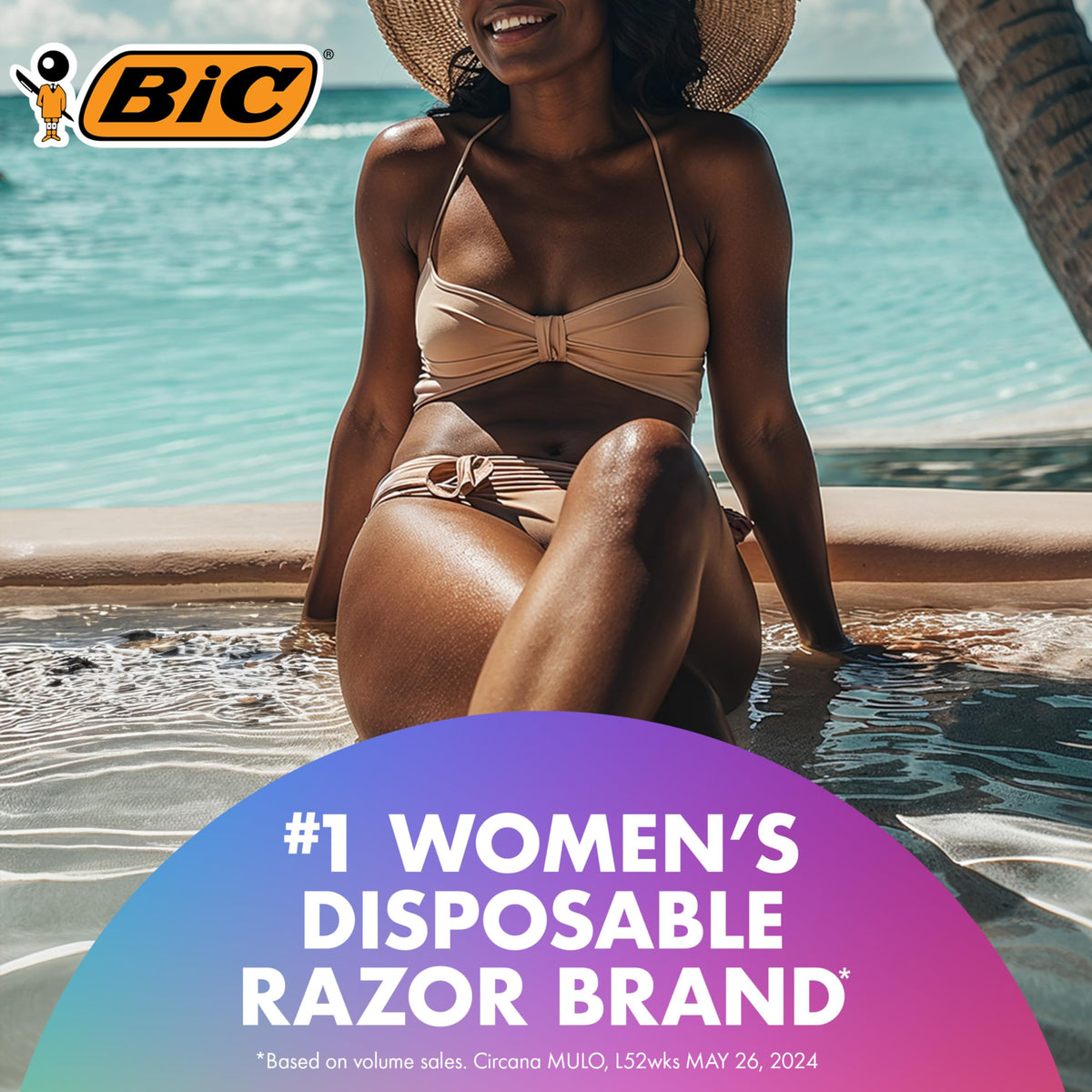 BIC Soleil razors assorted colourful handles