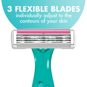 BIC Soleil razors in a toiletry bag