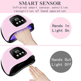 BIGBEAR Nail Lamp detachable design for easy cleaning