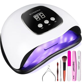 BIGBEAR UV Nail Lamp 48W front view with light beads