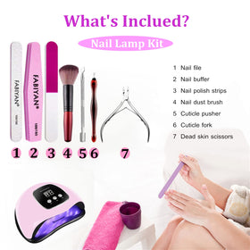 BIGBEAR UV Nail Lamp demonstrating compact design