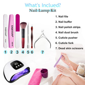 BIGBEAR UV Nail Lamp in a lifestyle setting