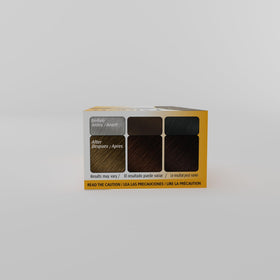 Bigen Chocolate Permanent Powder mixed with water