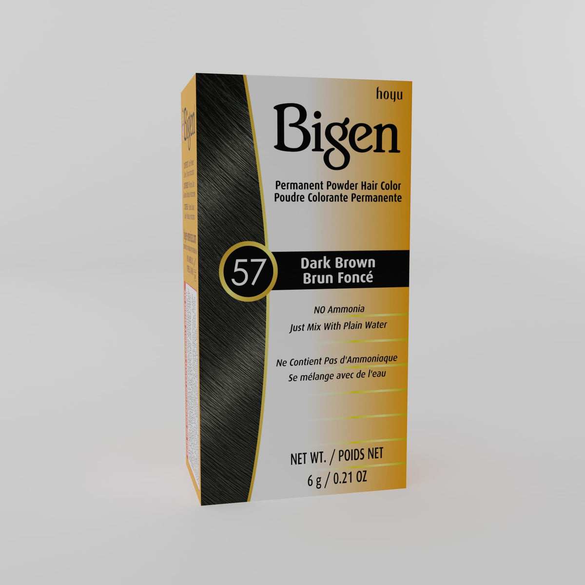 Bigen hair colour product display