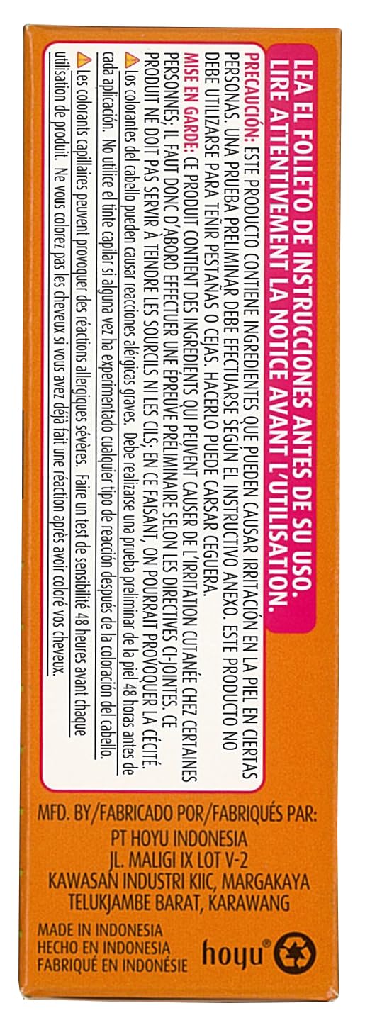 Bigen Permanent Powder Hair Color 48 Dark Chestnut application process