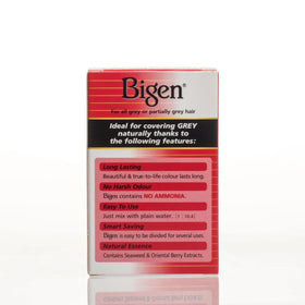 Bigen Powder Hair Color #45 Chocolate packaging