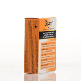Bigen Powder Hair Color #47 on hair sample