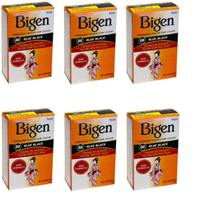 Bigen Powder Hair Color #88 Blue Black front view