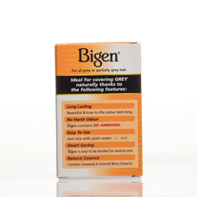 Bigen Powder Hair Color application process