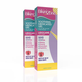 Bikini Zone Medicated After Shave Gel 1 Oz front view