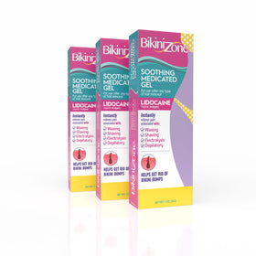 Bikini Zone Medicated After Shave Gel 1 Oz front view