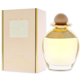 Bill Blass Nude Cologne Spray on a vanity