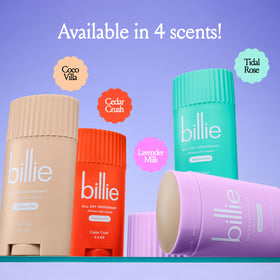 Billie All Day Deodorant Santal Blossom application on skin