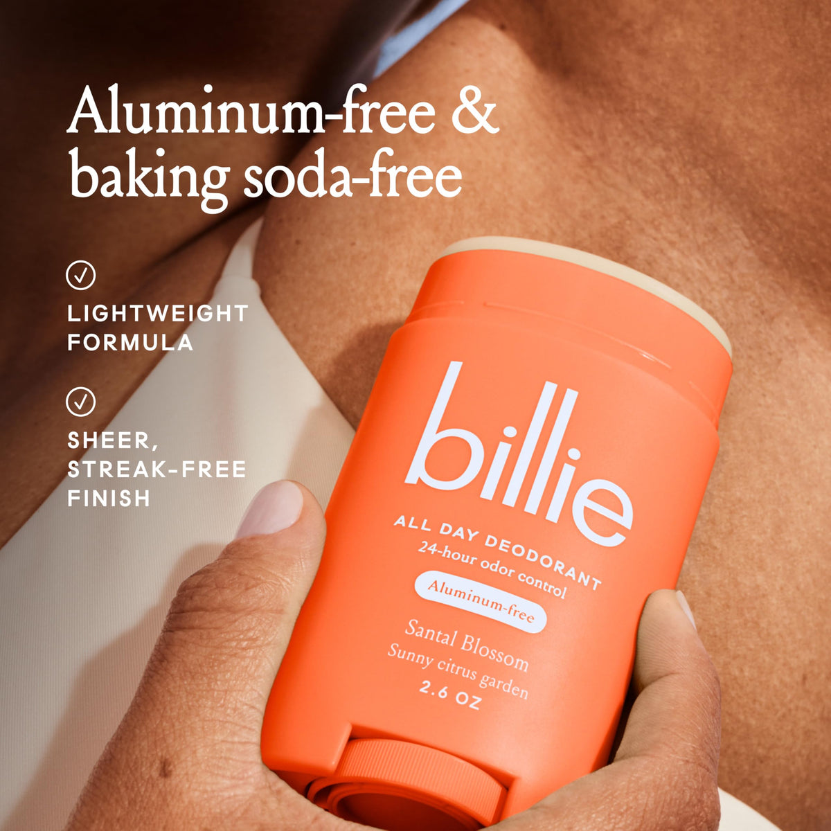 Billie All Day Deodorant Santal Blossom packaging