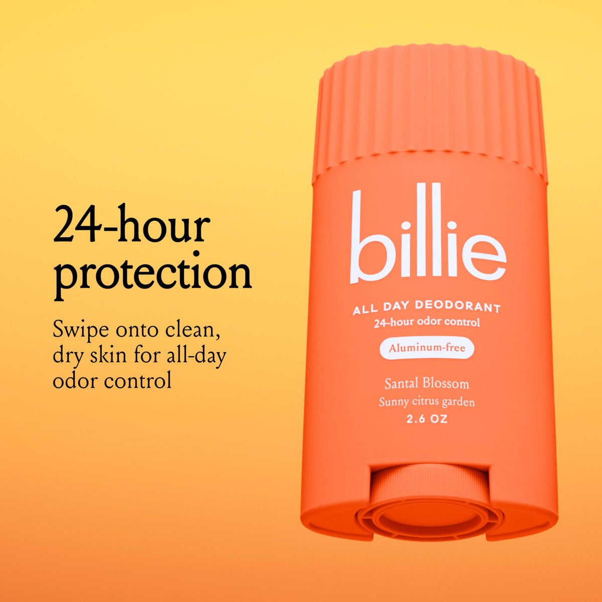 Billie All Day Deodorant Santal Blossom side view