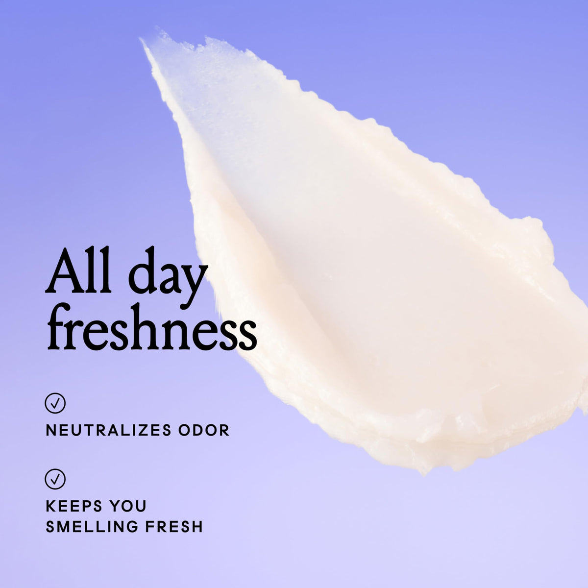 Billie All Day Deodorant Santal Blossom texture close-up