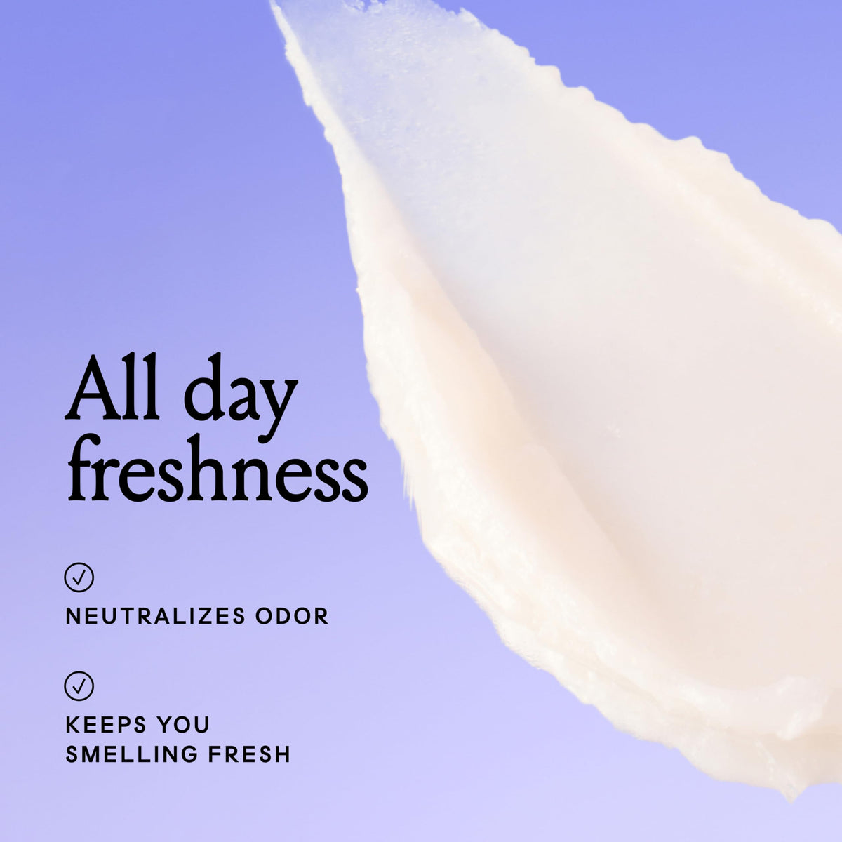 Billie All Day Deodorant Tidal Rose application