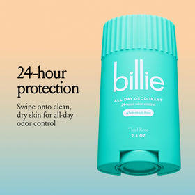 Billie All Day Deodorant Tidal Rose packaging