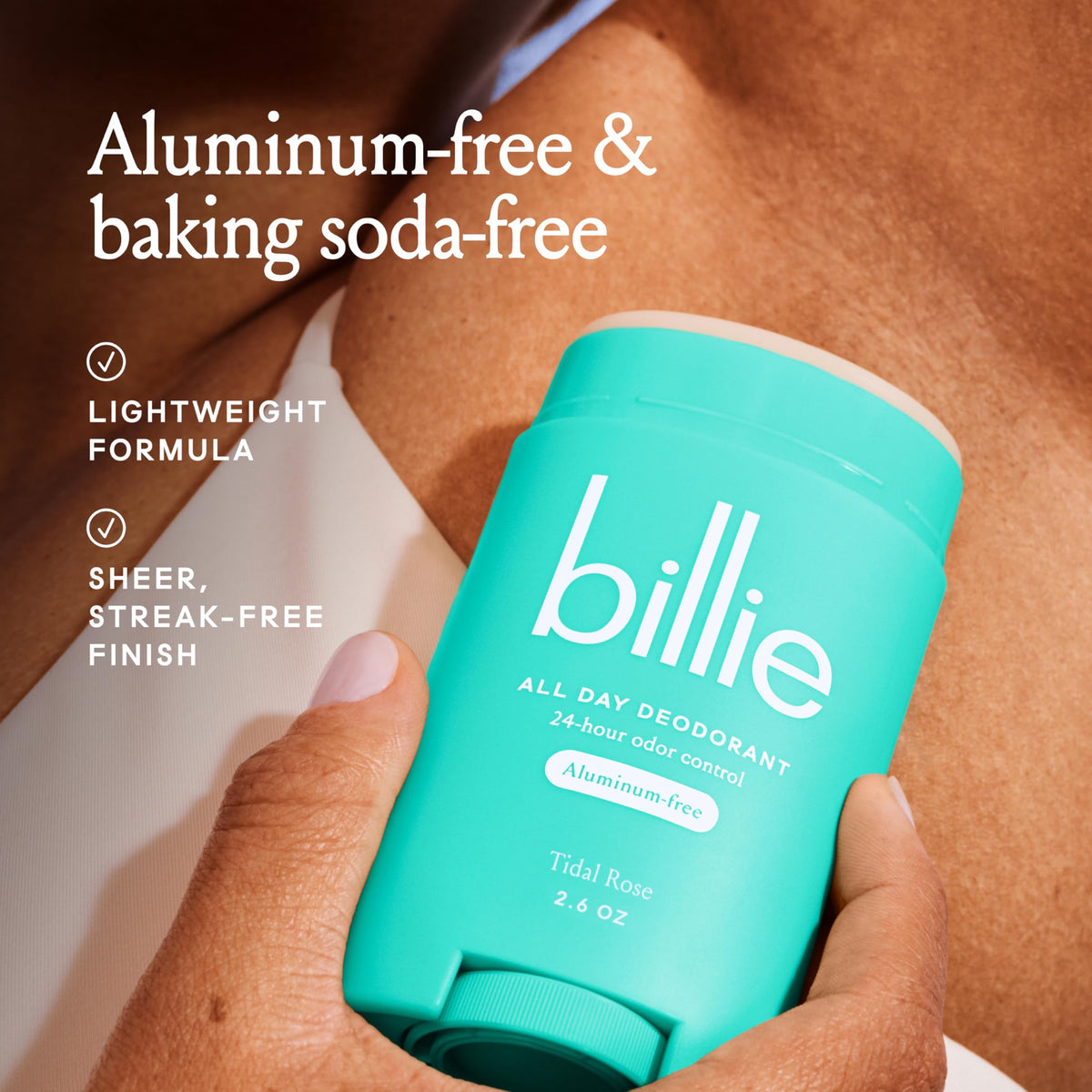 Billie All Day Deodorant Tidal Rose side view