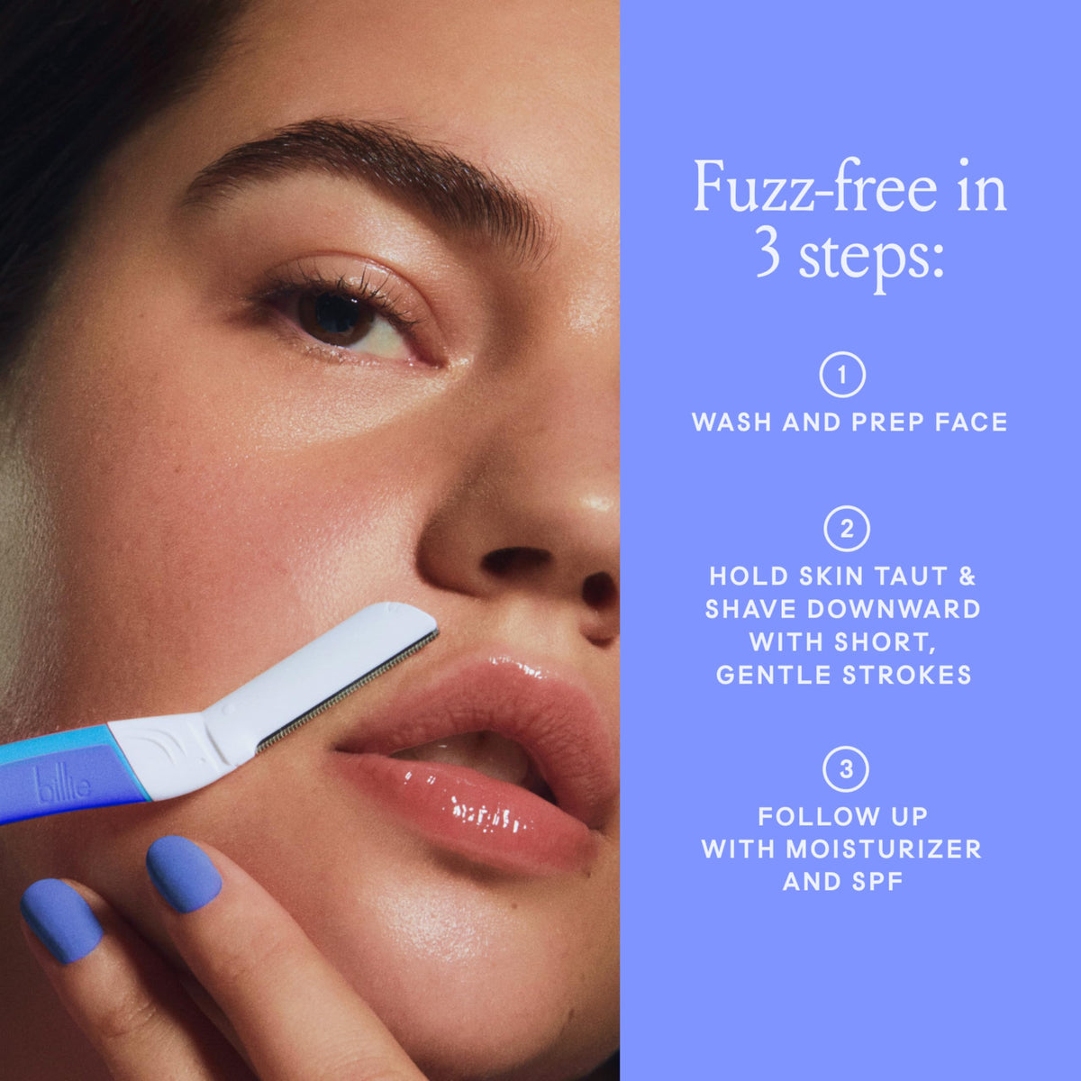 Billie Face Razor packaging and contents