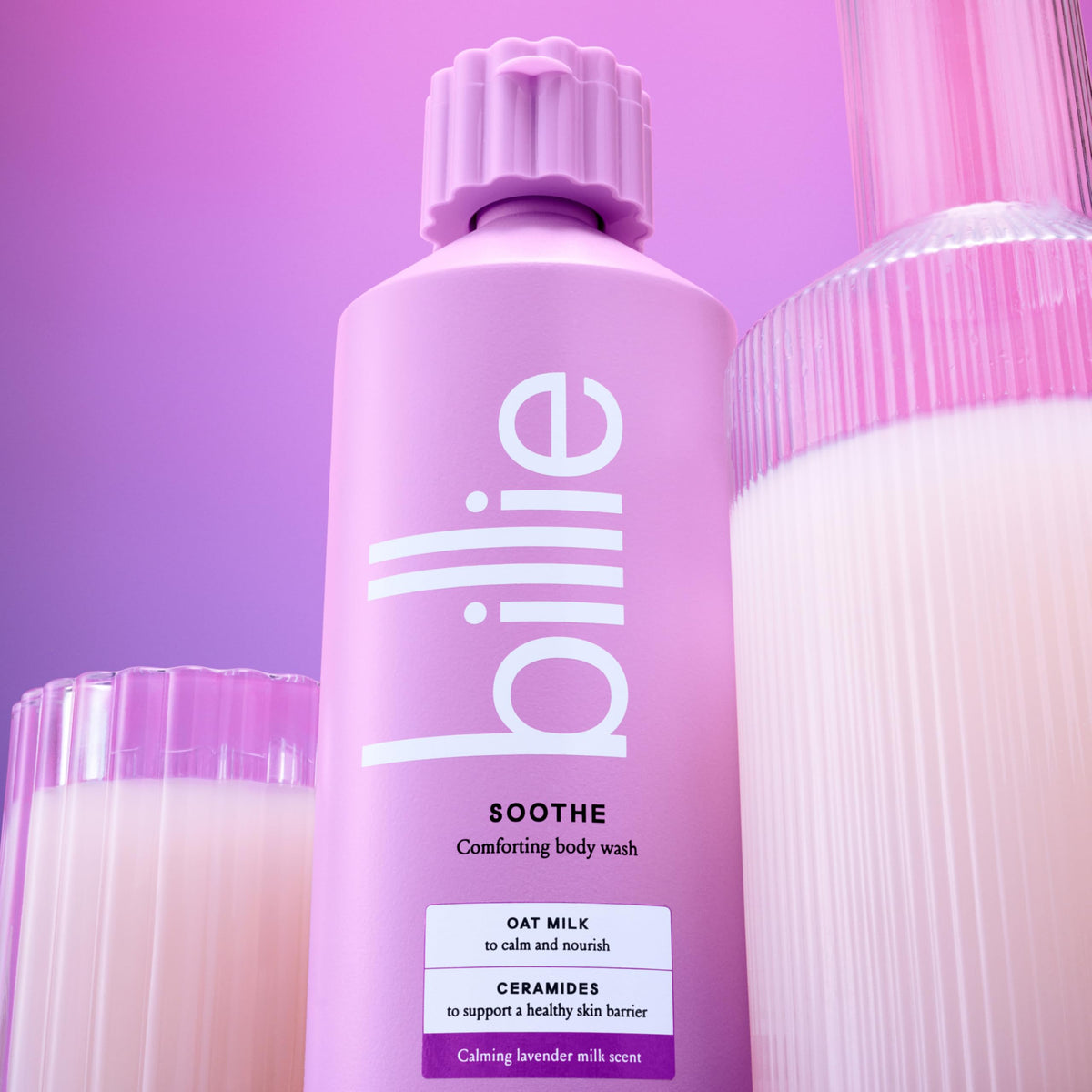Billie Soothe Body Wash packaging details