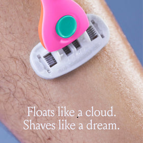 Billie Whipped Shave Cream alongside the razor kit