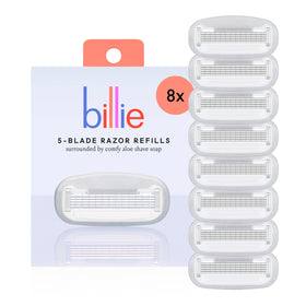 Billie Women's Razor Refill Blades 8 count packaging front view