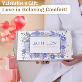 Binobella Bath Pillow hanging for drying