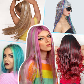 Bintvoy Hair Tinsel Kit packaging with included accessories