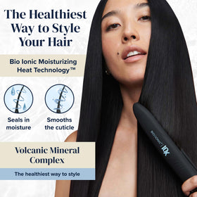 BIO IONIC 10X Styling Iron rounded barrel for versatile styling