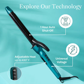BIO IONIC Long Barrel Curling Iron packaging