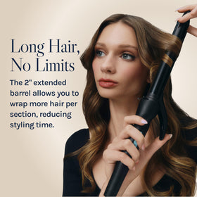 BIO IONIC Long Barrel Curling Iron with NanoIonic MX technology