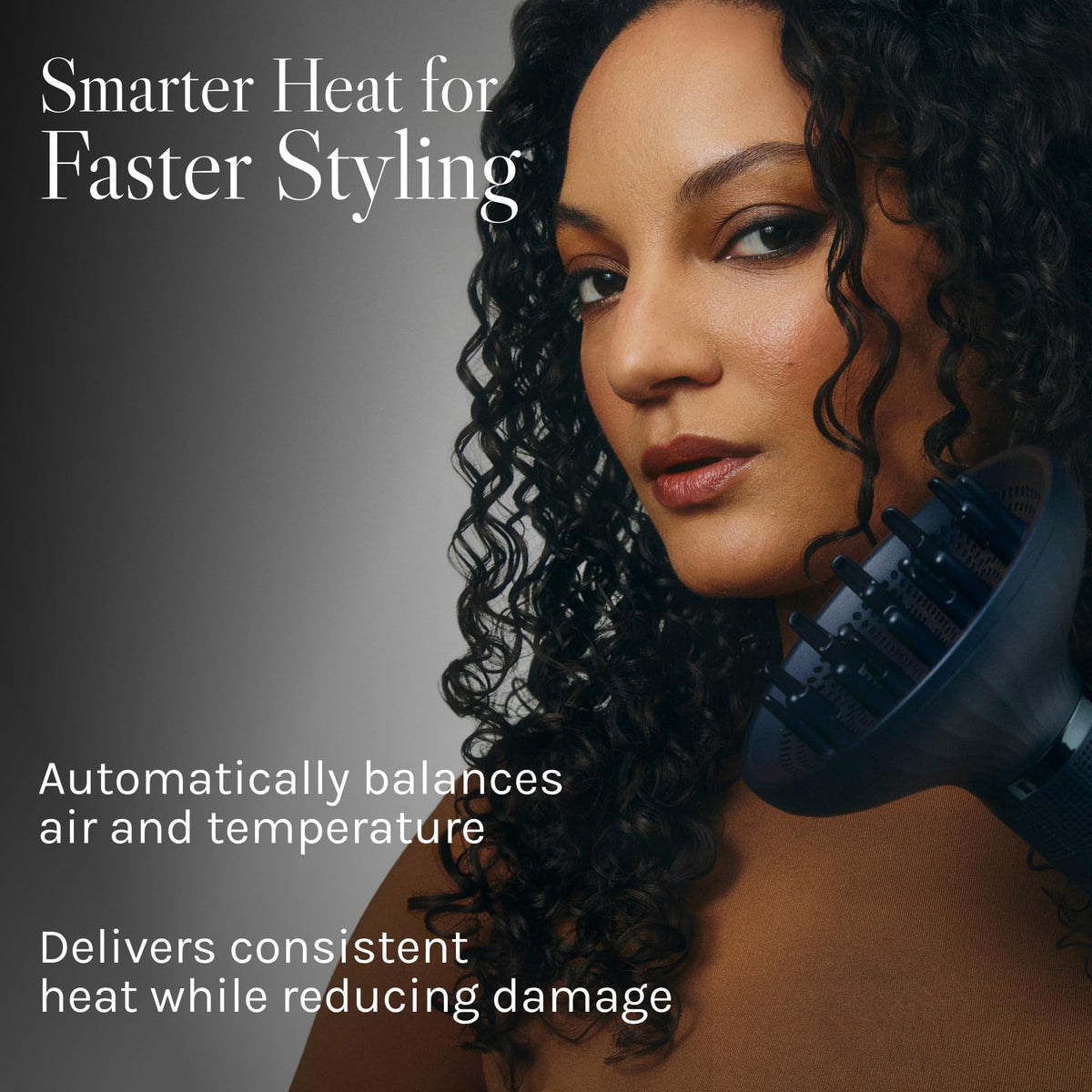BIO IONIC SMART-X Hair Dryer side view with sleek design