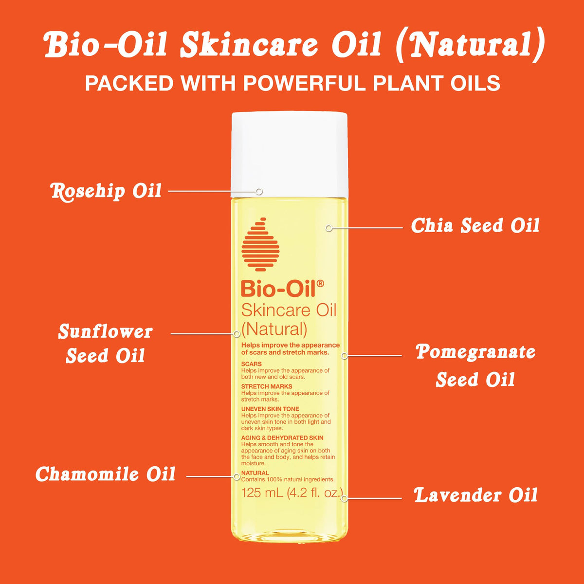 Bio-Oil bottle close-up showing label