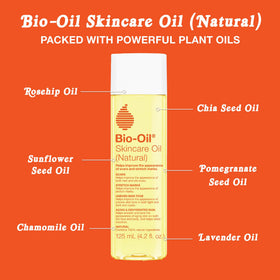 Bio-Oil bottle close-up showing label