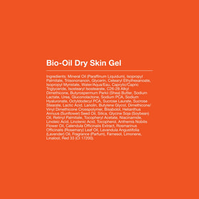 Bio-Oil Dry Skin Gel on a bathroom counter