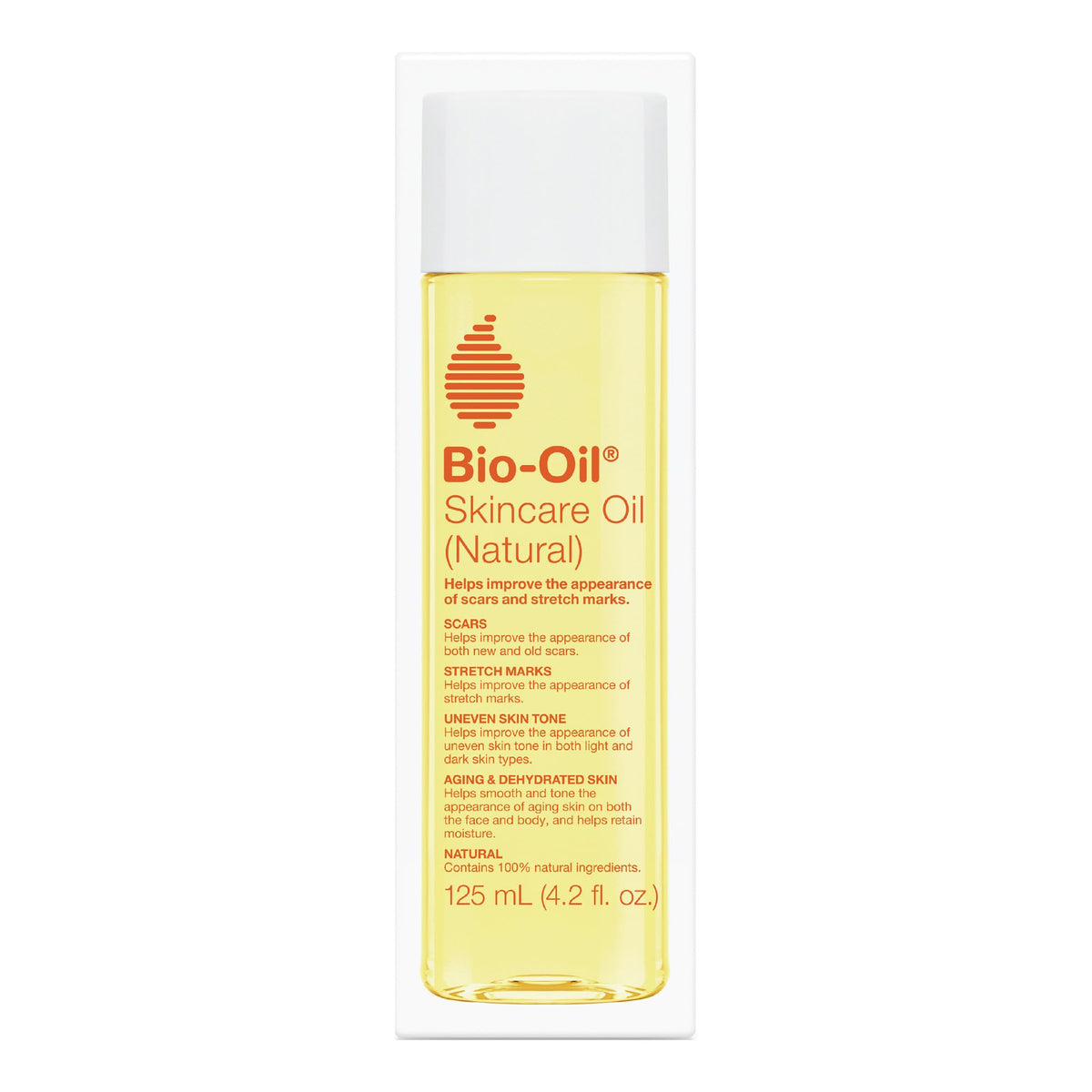 Bio-Oil Fragrance-Free Body Oil Serum 4.2 fl oz front view